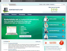 Tablet Screenshot of korteriyhistu.net